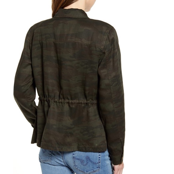 Sanctuary Rowen Drawstring Waist Military Jacket - Picture 2 of 6